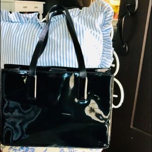DKNY Black Patent Bag